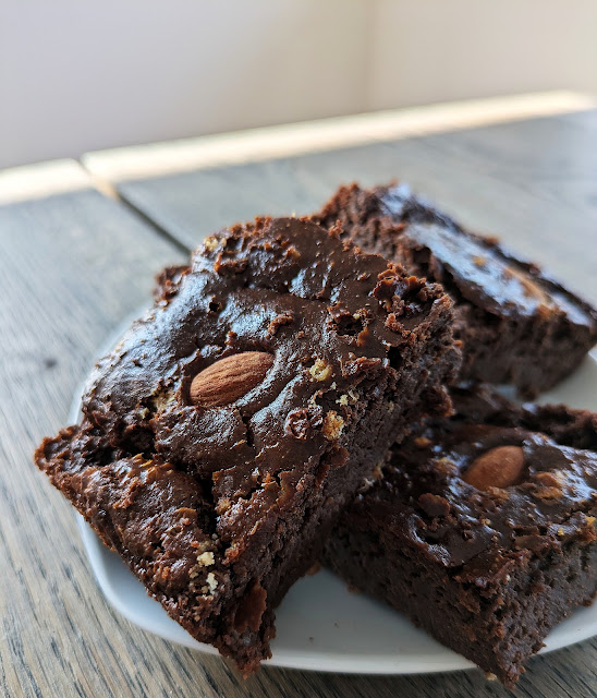 Vegane Protein-Fudge-Brownies