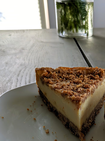 Cantuccini-Orangen-Kuchen mit Streuseln